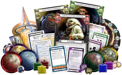  Cosmic Encounter! Explora un Universo de Traiciones Intergalácticas en esta Maravillosa Obra Maestra